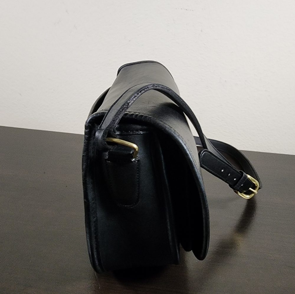 SOLD Vintage Coach Saddle Bag #9851 - Picture 7 of 14